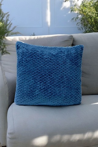 Bohem 4'lü Dekoratif Yastık Kılıfı Kırlent Kılıfı 45x45 Cm Petrol Mavisi Otantik Desen Petrol Mavisi