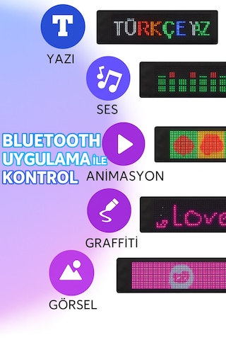 Süper Parlak Programlanabilir Led Matris Paneli Mağaza Otel130cm