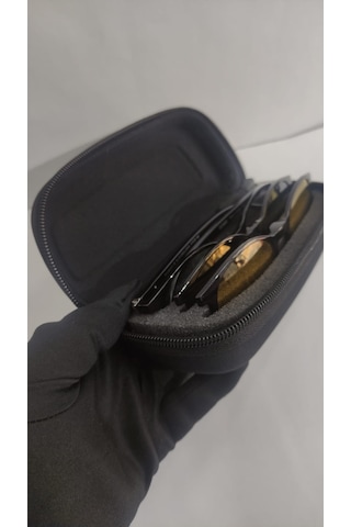 Target 3 Bölmeli Klipsli Gözlük Kutusu