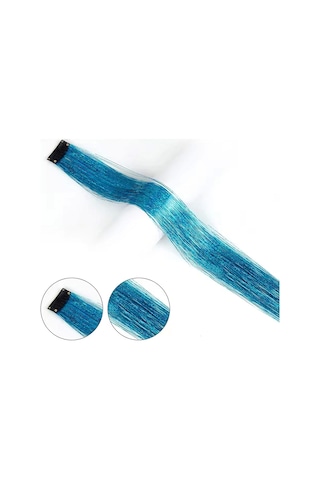 Klipsli Hair Tinsel Saç Simi / Htk12 Çok Renkli