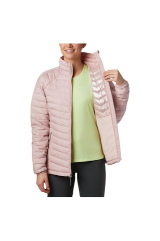 Columbia Powder Lite Kadın Mont Pembe