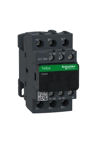 SCHNEİDER-KONTAKTÖR 15kW 24VAC-LC1D32B7 SCHNEİDER-KONTAKTÖR 15kW 24VAC-LC1D32B7