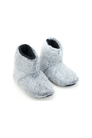 Gezer Erkek Kışlık Sessiz Taban Ev Panduf Bot Ga7kte.03430.01.v32.0c Gri