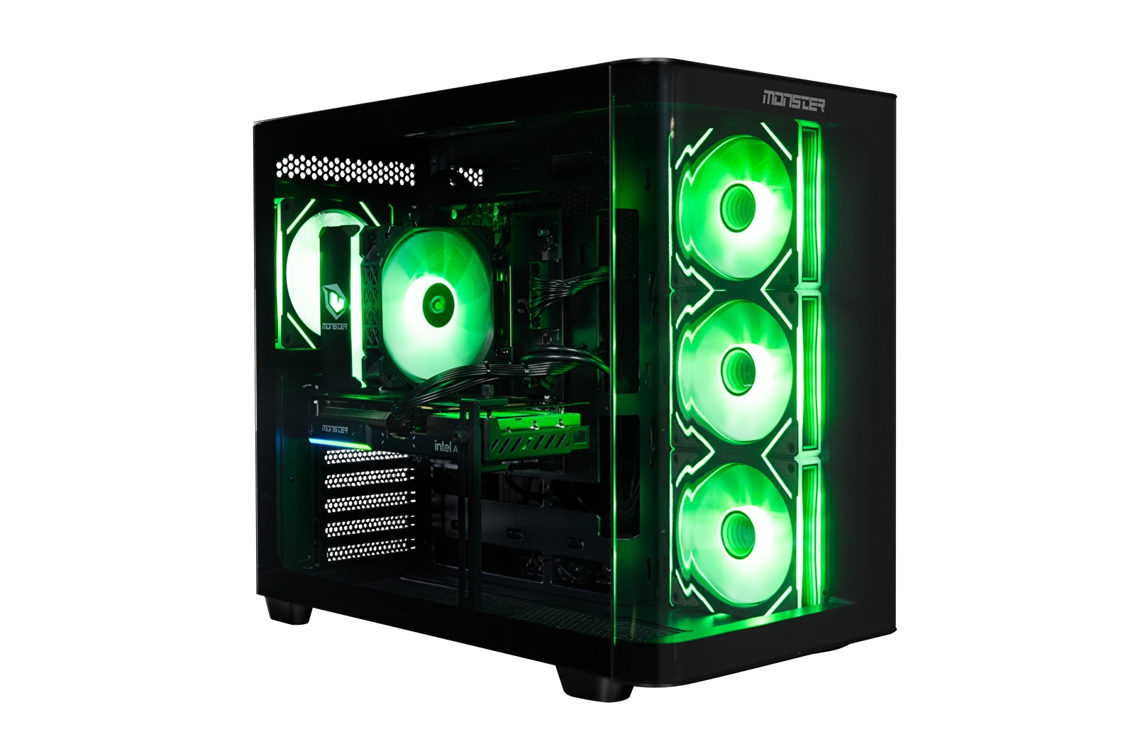 Monster Tulpar TD3 V1.9.5.7 i7-14700H 32 GB 2 TB SSD 10 GB Arc B570 W11H Masaüstü Oyuncu Bilgisayarı