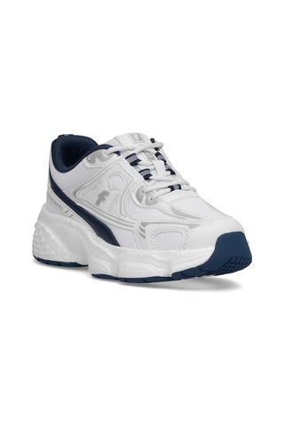 Ayakkabı Fuarı Elit Ysflt329 Kadın Klasik Sneaker Beyaz - Lacivert Beyaz - Lacivert