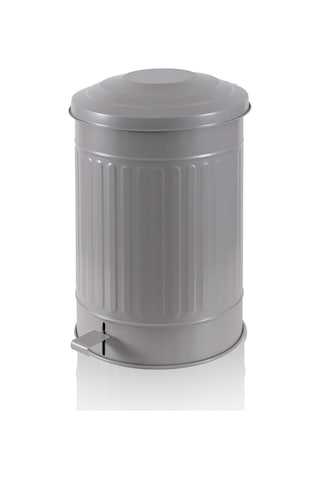 The Mia Çöp Kovası Mutfak 37 Lt Açık Gri Krn0033