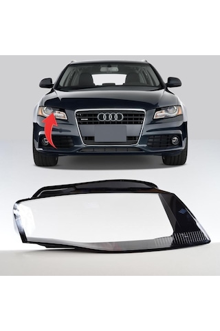 Audi A4 B8 Kasa Sağ Far Camı 2009-2012 Makyajsız 8k0941030x