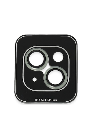 Joko Apple Uyumlu iPhone 15 Pvd Metal Kamera Lens - Açık Yeşil