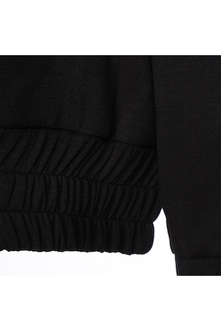 Hummel Sabrına Zıp Jacket Kadın Fermuarlı Ceket Siyah Siyah