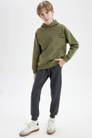 Defacto Erkek Çocuk Okul Eşofman Altı C7635a824auar163 Antrasit