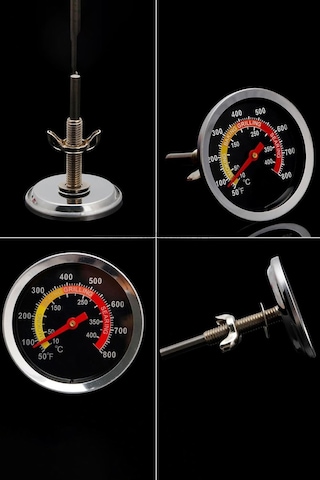 Ayrex Barbekü Mangal Fırın Termometresi 450 Derece Thr223