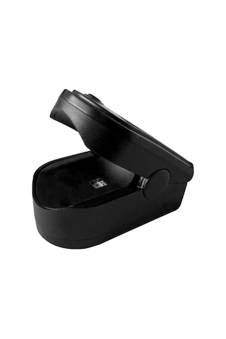 Sones Hassas Parmak Nabız Oksimetresi Kan Oksijen Monitörü Siyah