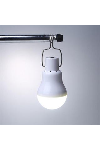 Yifomall Güneş Enerjili 3w Led Feneri 12 Led'li Ip44 Su Geçirmez Dış Mekan Acil Işık Kancalı