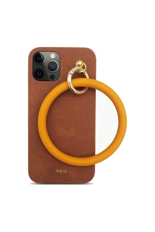 Kajsa Apple Uyumlu iPhone 12 Pro Max Kılıf Kajsa Splendid Serisi Morandi Ring Kapak ZORE-218987