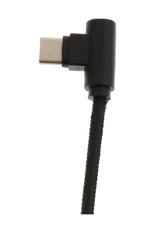 Trendooze Homyl 2m Usb-c Sync Şarj Adaptörü - Açılı Siyah, Kısa Uzunluk 2 Metre