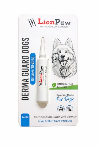 2'li Set Köpek 10-20 Kg Bitkisel İç Dış Parazit Ense Bitkisel Damla Seti - 5 Damla 5 Tablet
