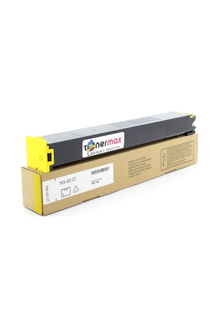 Tonermax Sharp Mx-60Gtya Sarı Uyumlu Toner / Mx-3050/3550/4050/5050