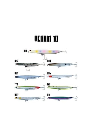 Fujin Venom 10 10.5gr 10cm Maket Balık 095 Prism İvory