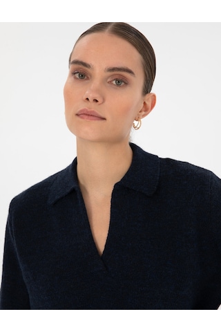 Pierre Cardin Kadın Lacivert Kazak /triko 50317226-vr033 Lacivert