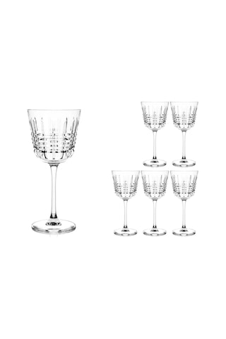 Mikasa Moor Cristal D'arques Rendez 6lı Kadeh 35cl P296.573206 Şeffaf