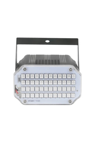 Reedark 48 Ledli Mini Stroboskop Işığı - Rgb Renkli, Kumandalı, Otomatik/ses Aktifli, Ktv/bar/parti İçin Alüminyum Kasa, Avrupa Şarjı Diğer