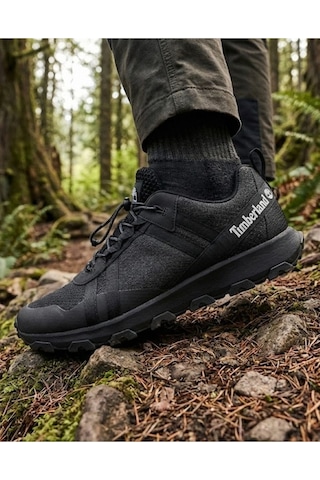 Timberland Winsor Trail Low Lace Up Wp Erkek Trekking Ayakkabısı Tb0a6dh2ek91 Siyah