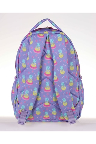 Kaukko Kids&Love Lila-Pembe Ananas Rugan İlkokul Sırt Çantası