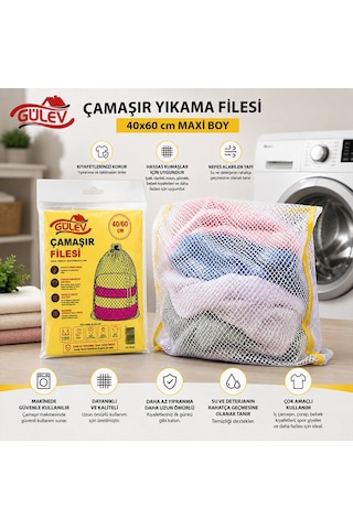 Ferzin Maxi 40x60cm Çamaşır Yıkama Filesi- 30'li Paket Diğer