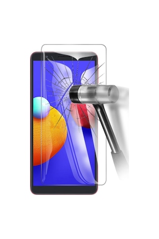 Samsung Uyumlu Galaxy A01 Core Temperli Ekran Koruyucu Cam