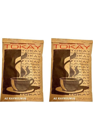 Tokay Kurukahve Geleneksel Az Kavrulmuş Türk Kahvesi Hafif İçim Bol Köpüklü 2 x 500 G