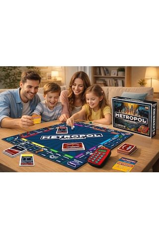 Ks Games Metropol Elektronik Emlak Ticaret Kutu Oyunu