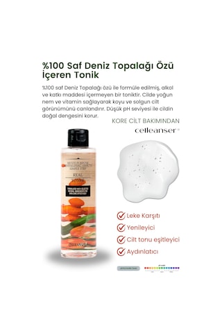 Celleanser Deniz Topalağı İçeren Leke Karşıtı Tonik 200 ML