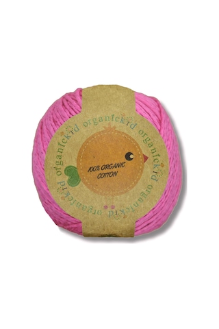 Organik Pamuk Amigurumi Punch 50 Gr El Örgü Ipi Aurora Pink Çok Renkli
