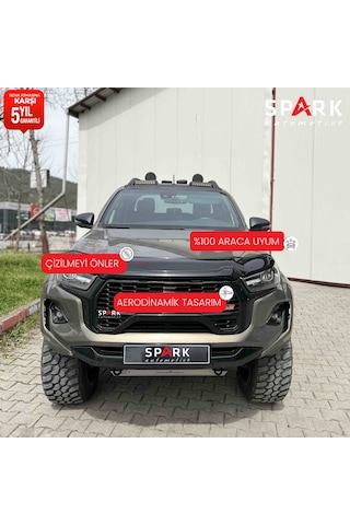 Toyota Hilux 2021- Yılı Ve Sonrası Uyumlu Kaput Rüzgarlığı 3mm