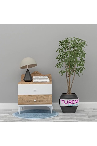 Lux Komodin Mdf Antrasit