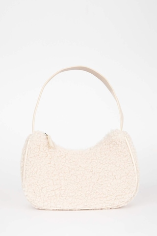 Defacto Kadın El Pelüş Çantası B0802AXNSBG26 Bej