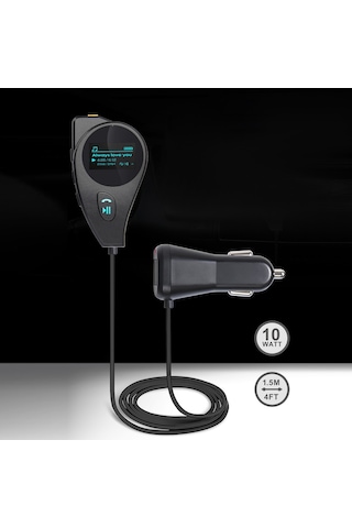 Suntek Bluetooth Mp3 Çalar Çift Usb Ahizesiz Arama Stereo Ses