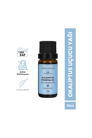 Bade Natural Okaliptüs Uçucu Yağı %100 Saf 10 ML