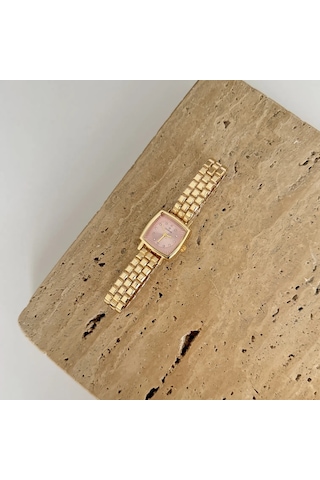 Savior Collection Savine Gold Pembe Saat