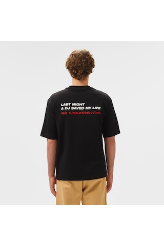 Unıted4 Erkek Siyah T-shirt - Nıght SIYAH