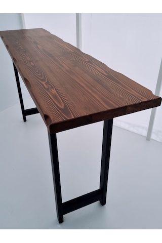 Bintaşmobilya Kütük Bar Masası 200X50.Cm