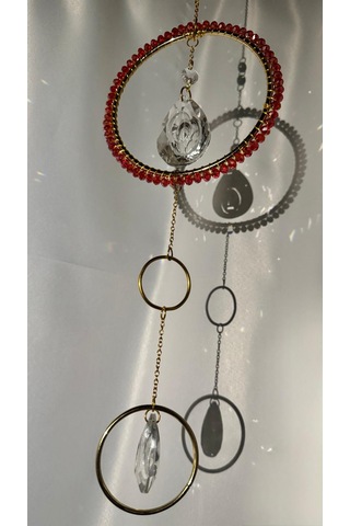 Lumiere Kristal Güneş Yakalayıcı , Kristal Dekor Kristal Obje Hediye , Crystal Suncatcher Tek Parça