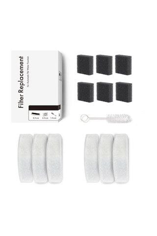 Haustier Wf007l Otomatik Kedi Su Sebili Uyumlu Filtre Seti 6 Ade