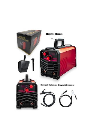 Pro Alman 200 Amper Çift Kartlı Hava Soğutmalı Invertec Compact Kaynak Makinesi Bakırsargı