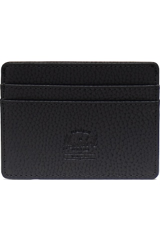 Herschel Charlie Cardholder Vegan Leather Unisex Kartlık 11147-00001-os Black Siyah