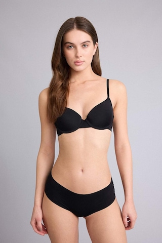 Defacto Micro Kaplı Pedli Balenli Tişört Bra T8471az26spbk81 Siyah-bk81