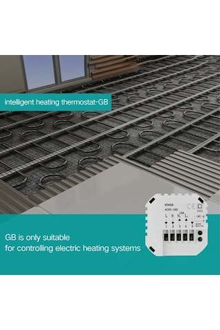 Pazly Oda Ve Zemin Isıtma Termostatı - Hassas Sıcaklık Kontrolü İle Konfor Sağlar