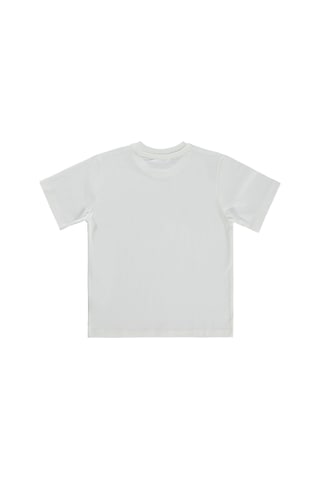 Civil Boys Basic Surf Etiketli 10-13 Yaş Tişört - Kırık Beyaz