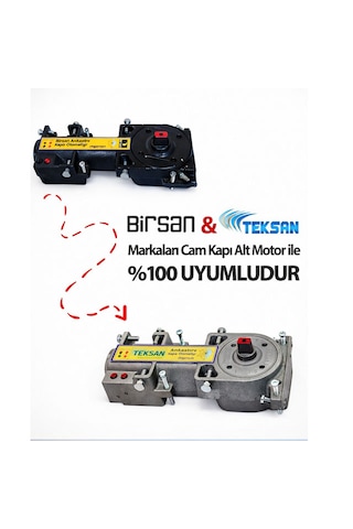 Birsan Cam Kapı Alt Motor Hidroliği Küçük Model