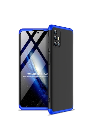 Samsung Uyumlu Galaxy M51 Kilif Lens 3 Parçali Tam Korumali Gkk Kapak 393062958